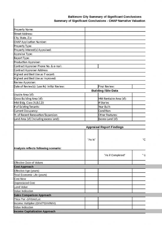 picture Excel Report Format Template 32381 | Chap Narrative Review Summary Checklists (1)