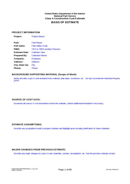 picture_Sample Excel Document Download 31684 | Classaconstcostestimatetemplate 1 26 11