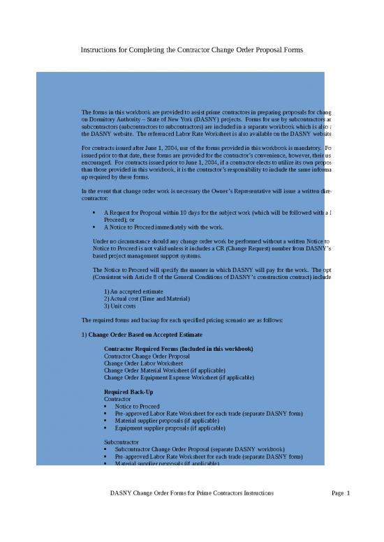 picture Overtime Format In Excel Download 31643 | Contractor Change Proposal Form
