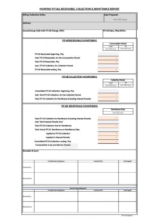 picture_Excel Sample Sheet 33110 | Fit All Receivable Collection Remittance Report