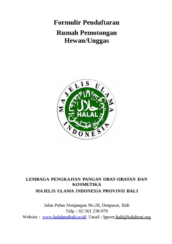 picture_Formulir Pendaftaran Rumah Pemotongan Hewan Atau Unggas
