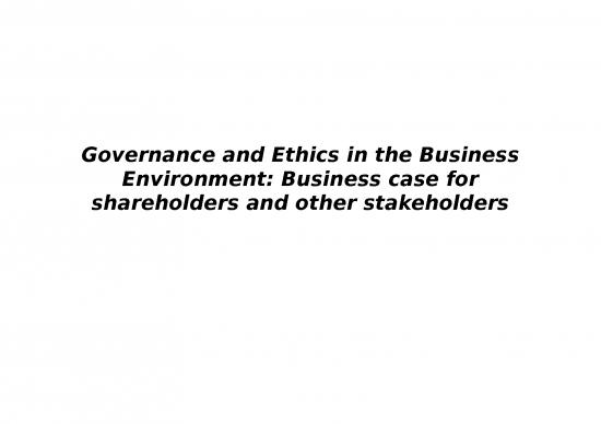 picture Corporate Presentation Powerpoint Template 32151 | Friday   4 Governance And Ethics In The Business Environment