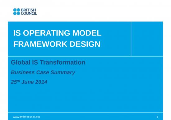 picture Business Power Point Slides 32070 | Global Is Transformation Project 4