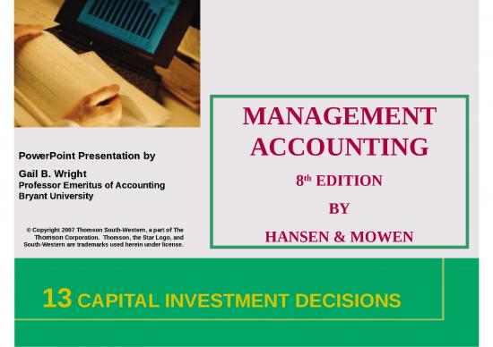picture Investment Powerpoint Template 31724 | Hansen Aise Im Ch13