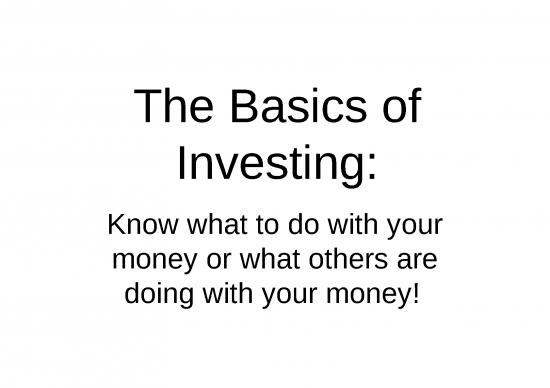 picture Investment Powerpoint Template 31874 | Investingbasics