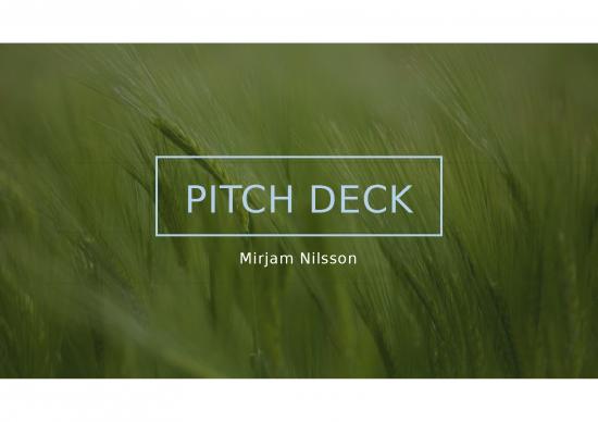 picture Sample Pitch Deck Powerpoint 32023 | Lapangan Hijau Template Presentasi
