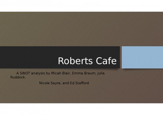 picture_Cafe Powerpoint Template 32183 | Marketing Plan Roberts Cafe