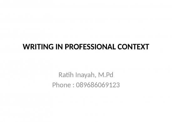 picture Presentation On Environment Pdf 31809 | Meeting 1 Writing In Professional Context