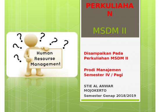 picture_Ppt Manajemen Konflik 33936 | Pengantar Perkuliahan Msdm Ii Indra