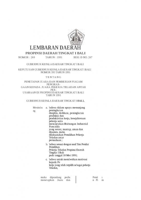 picture_Piagam Kosong Word 33817 | Pergub 1991 395