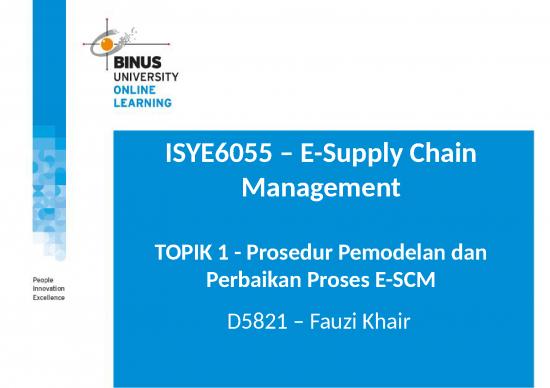 picture Presentasi Usaha Ppt 31918 | Ppt S1 E Supply Chain Management S1