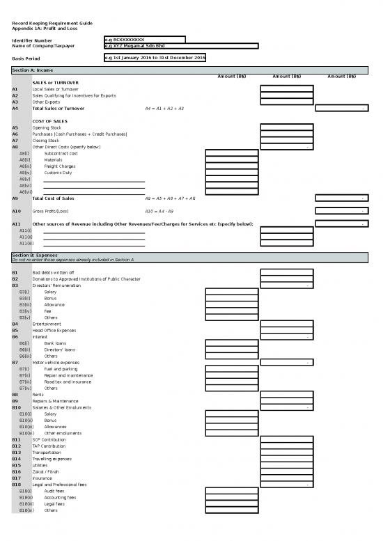 picture_Spreadsheet For Expenses 33632 | Pr5 Schedules