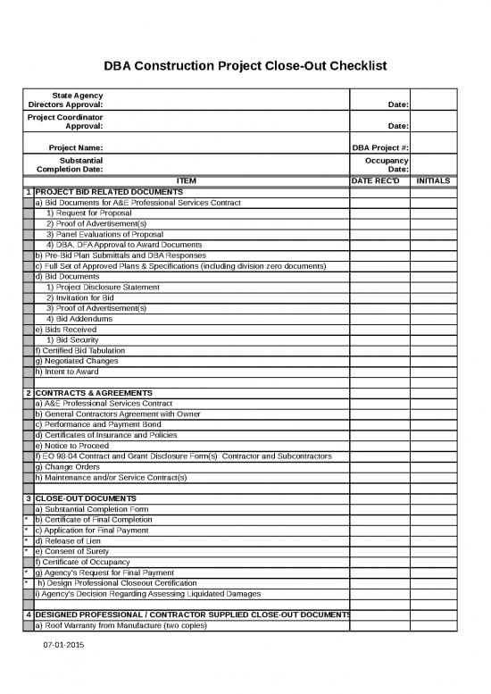 picture Checklist Template Excel Free Download 31703 | Project Checklist 1