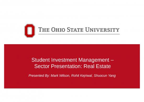 picture Business Power Point Slides 31855 | Reit Sector Presentation 17 V2