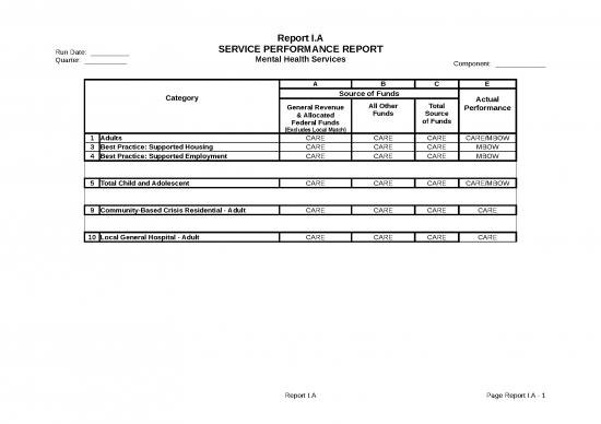 picture Excel Sample Sheet 32482 | Report Ia