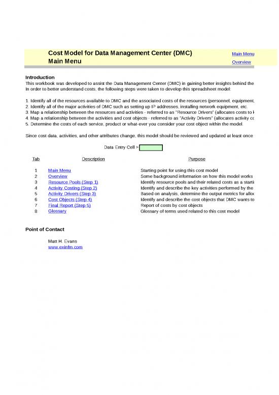 picture Cost Sheet Format In Excel 33257 | Simple Abc Model