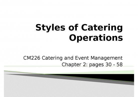 picture_Business Power Point Slides 31938 | Styles Of Catering Operations 1