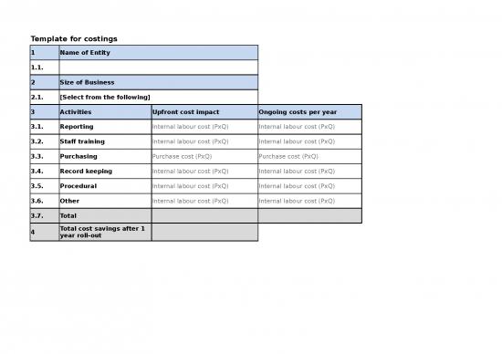 picture_Cost Sheet Format In Excel 33423 | Template For Cost Analysis 2017 0