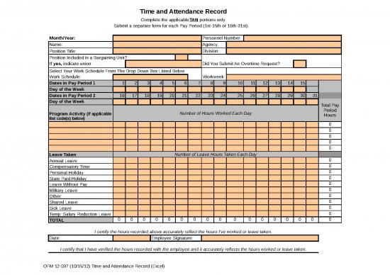 picture1_Excel Sheet Work 32544 | Timeandattendancerecordexcel