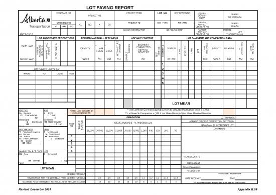 picture_Contractor Excel Template 32667 | Tr B09 Lot Paving Report