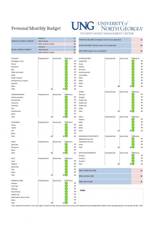picture_Spreadsheet For Expenses 32639 | Ung Personal Monthly Budget Spreadsheet11