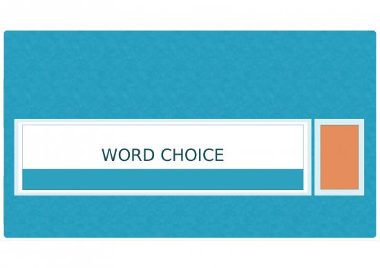picture_Ppt Airport 32240 | Word Choice