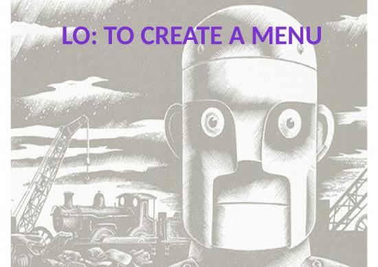 picture Powerpoint Restaurant Template 31755 | Y4 Iron Man Menu Wc25 05 20
