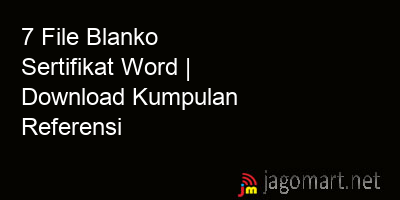 picture 7 File Blanko Sertifikat Word | Download Kumpulan Referensi