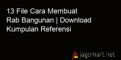 picture 13 File Cara Membuat Rab Bangunan | Download Kumpulan Referensi