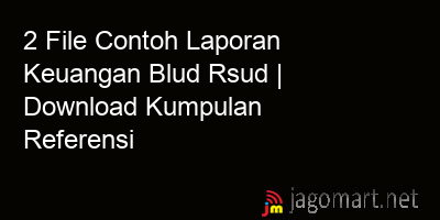 picture 2 File Contoh Laporan Keuangan Blud Rsud | Download Kumpulan Referensi