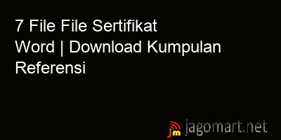 picture 7 File File Sertifikat Word | Download Kumpulan Referensi
