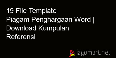 picture 19 File Template Piagam Penghargaan Word | Download Kumpulan Referensi