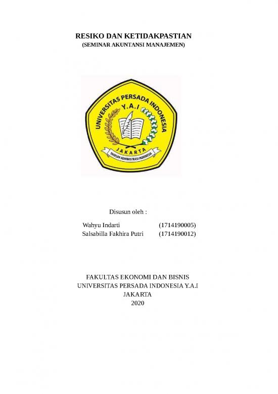 picture_Penyusunan Makalah Yang Baik 35308 | 08178 65 Resiko Dan Ketidakpastian