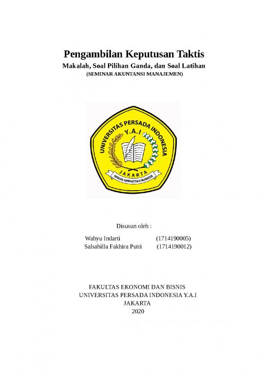 picture Makalah Pengambilan Keputusan Dalam Manajemen 35310 | 09178 65 Makalah Pengambilan Keputusan Taktis