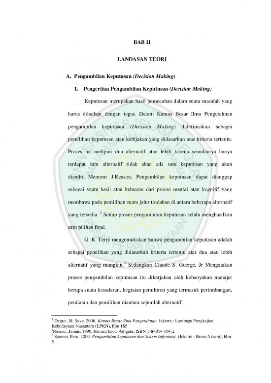 picture Teori Pengambilan Keputusan Pdf 35139 | 09410127 Bab 2