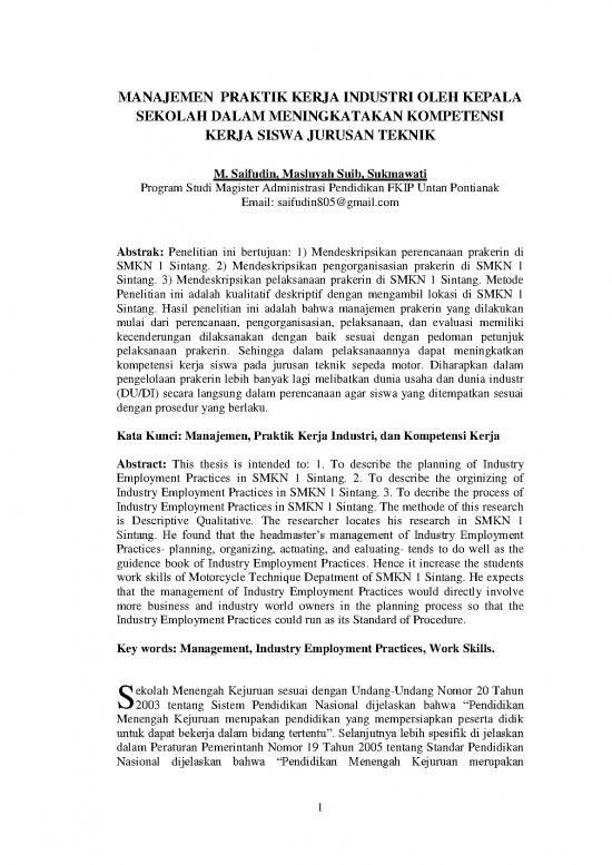 picture Presentasi Usaha 34681 | 215894 Manajemen Praktik Kerja Industri Oleh Ke