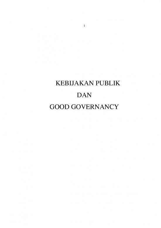 picture Buku Kebijakan Publik Pdf 35746 | Arifin Tahir Kebijakan Publik Dan Good Governancy