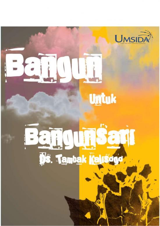 picture_Buku Pengabdian Kepada Masyarakat Dusun Bangunsari Desa Tambak Kalisogo