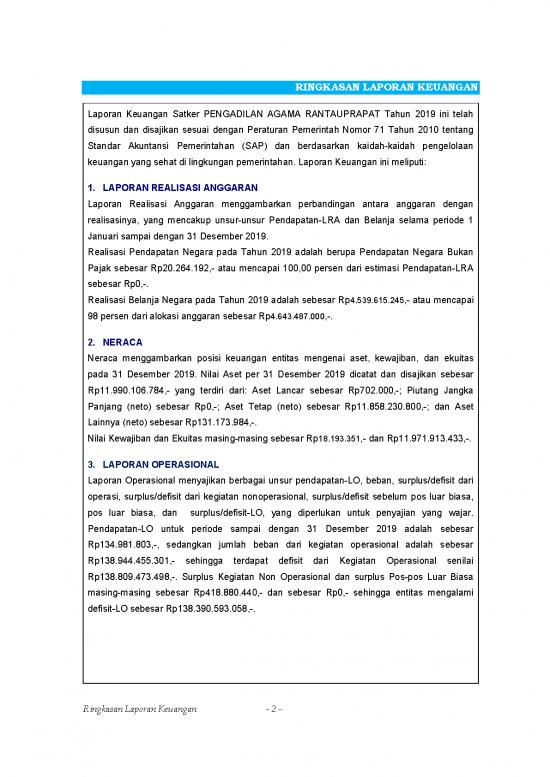 picture Contoh Laporan Keuangan Sederhana Pdf 34176 | Calk Semester 1 Tahun 2020