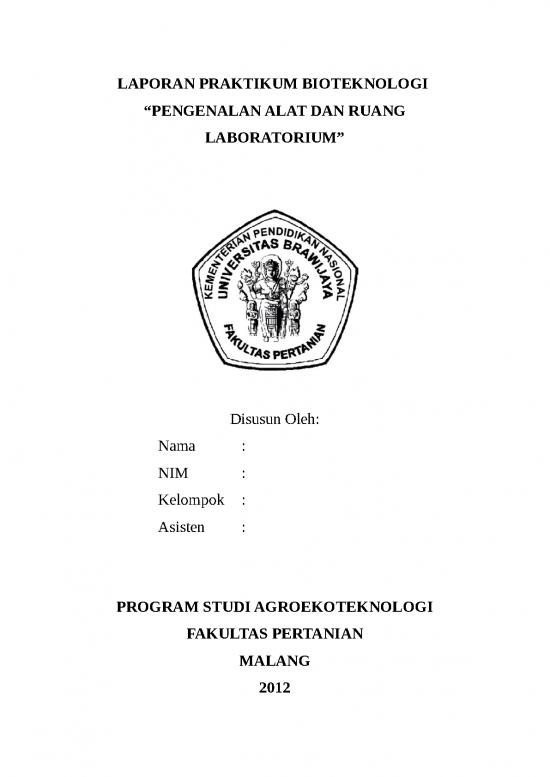 picture Laporan Praktikum Pengenalan Alat Laboratorium 34369 | Format Biotek 1