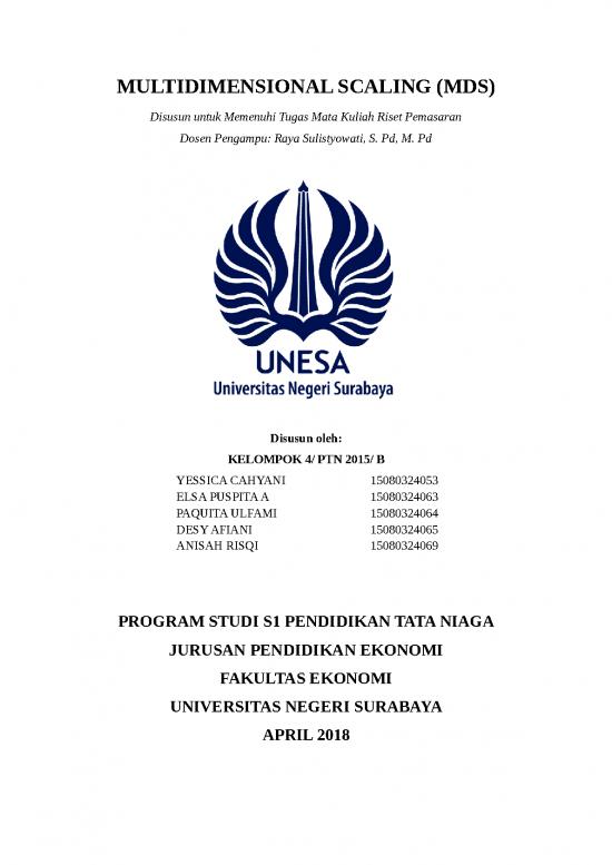 picture Tata Cara Pembuatan Makalah 35421 | Kelompok 4 Makalah Multidimensional Scaling