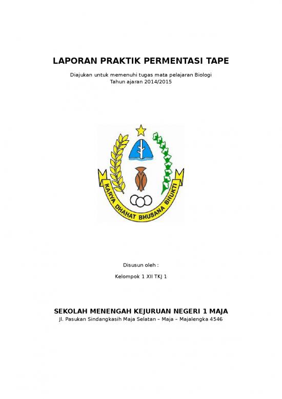 picture1_Presentasi Usaha 34528 | Laporan Praktik Permentasi Tape