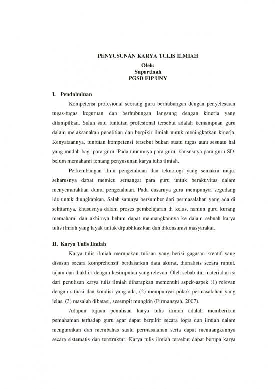picture Contoh Karya Ilmiah Penelitian 36032 | Makalah Karya Tulis Ilmiah