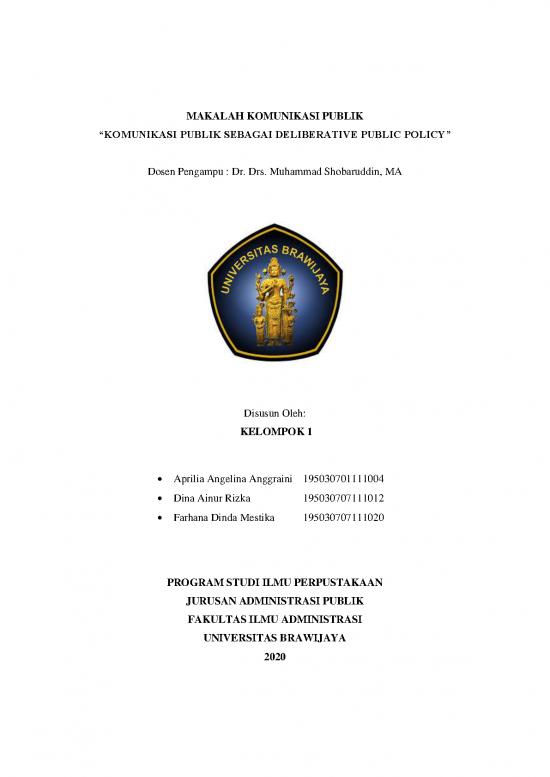 picture Komunikasi Pdf 36144 | Makalah Kelompok 1 Komunikasi Publik Kelas Docx