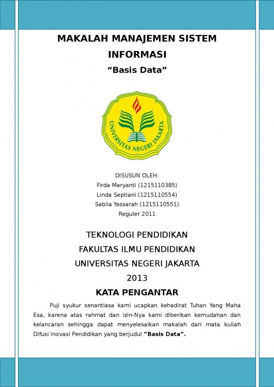 picture Makalah Sistem Informasi 34882 | Makalah Msi Basis Data