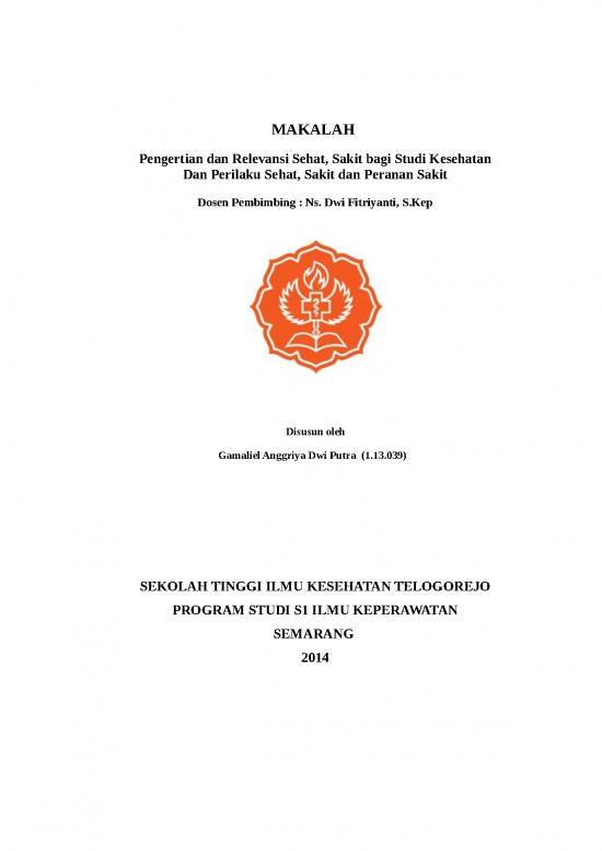 picture Makalah Konsep Sehat Sakit 35179 | Makalah Sehat Sakit