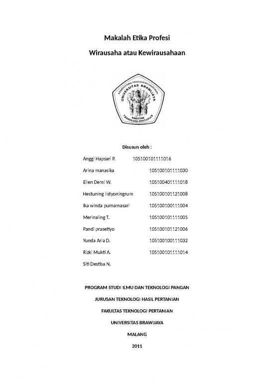 picture Presentasi Usaha 34549 | Makalah Wirausaha