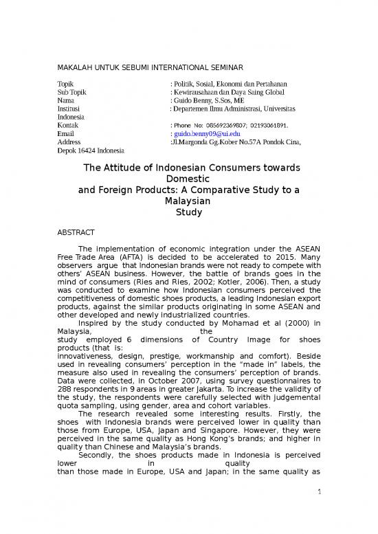 picture_Makalah Kewirausahaan Sosial 35959 | Makalahguidobenny Theattitudeofindonesianconsumerstowardsdomesticandforeignproducts