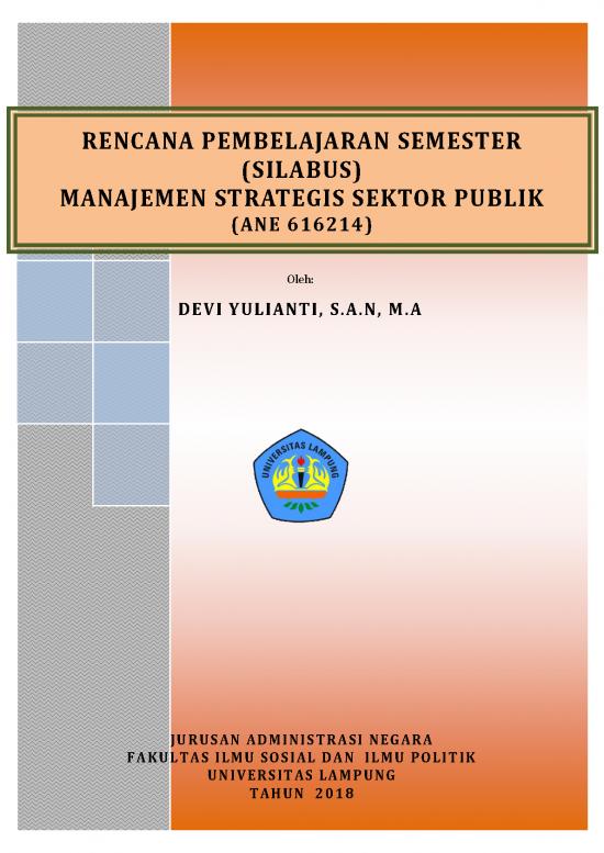 picture Manajemen Pdf 36128 | Manajemen Strategi Sektor Publik 1