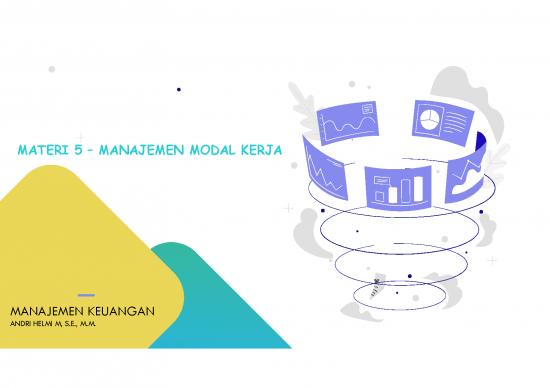 picture Manajemen Pdf 36134 | Materi 5 Manajemen Modal Kerja